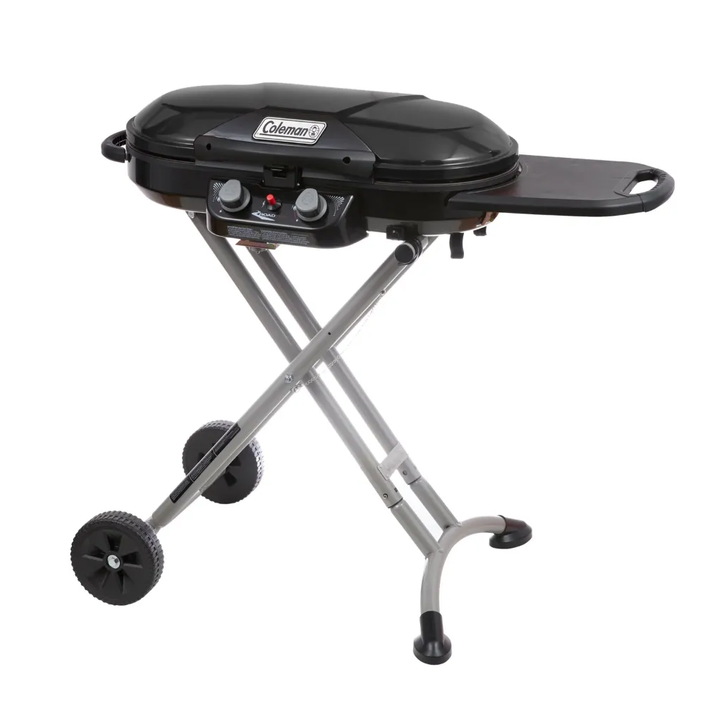 RoadTrip X-Cursion Grill portatile a gas propano con 2 fuochi, nero, 38,70 x 34,20 x 22,00 pollici