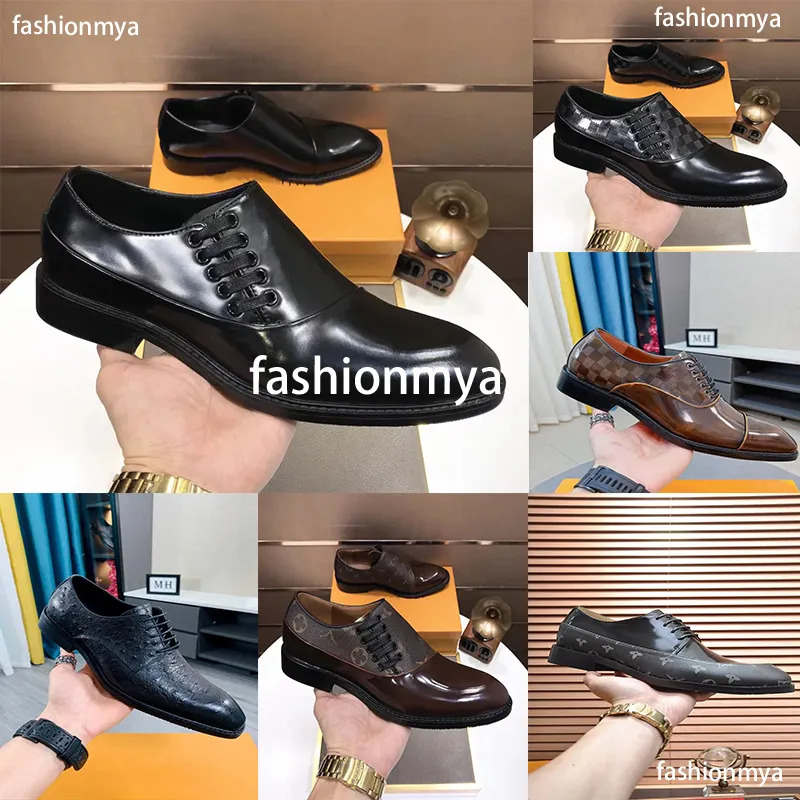 Designers Loafers Men Leather Dress Shoe Fashion Driver Party Black Business Office Oxfords Genuine Leather Mule Suede Loafer 38-45