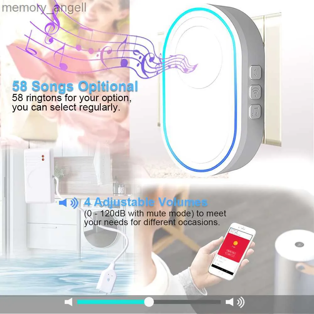 Tuya WIFI Smart Weather Station Indoor Outdoor Temperature Humidity Meter Weather Forecast