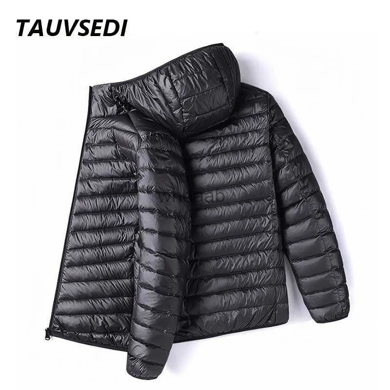 Casaco Masculino Down Parkas Masculino Duck Down All-Season Ultra Leve Empacotável Casaco Masculino Resistente à Água e ao Vento Respirável Casaco Masculino YQ230927