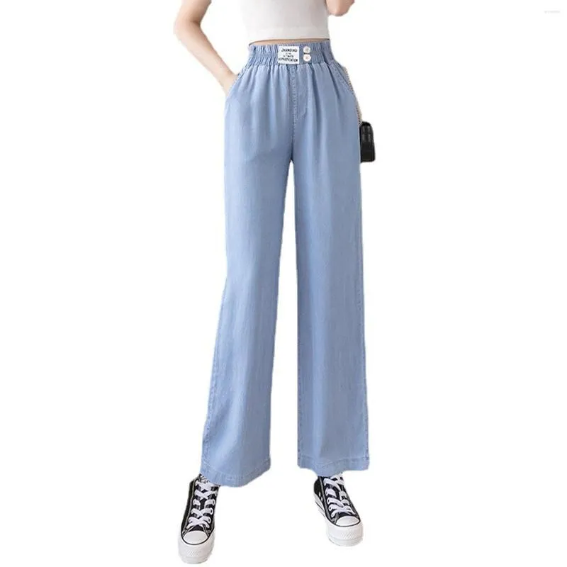 Jeans pour femmes Summer Femmes Straight Student College Style Durable Convient au bal de fête quotidien formel