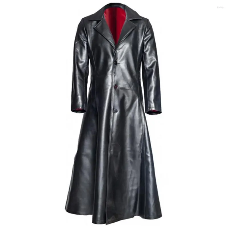 Longer length faux leather jacket deals