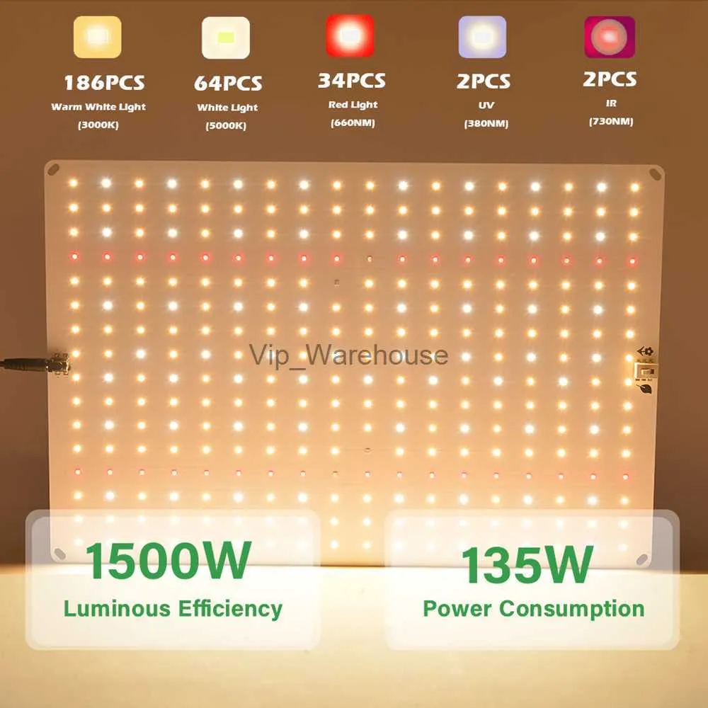 Grow Lights Full Spectrum Phyto Lamp LED無料ギフト付き屋内植物のライト成長1200W YQ230927