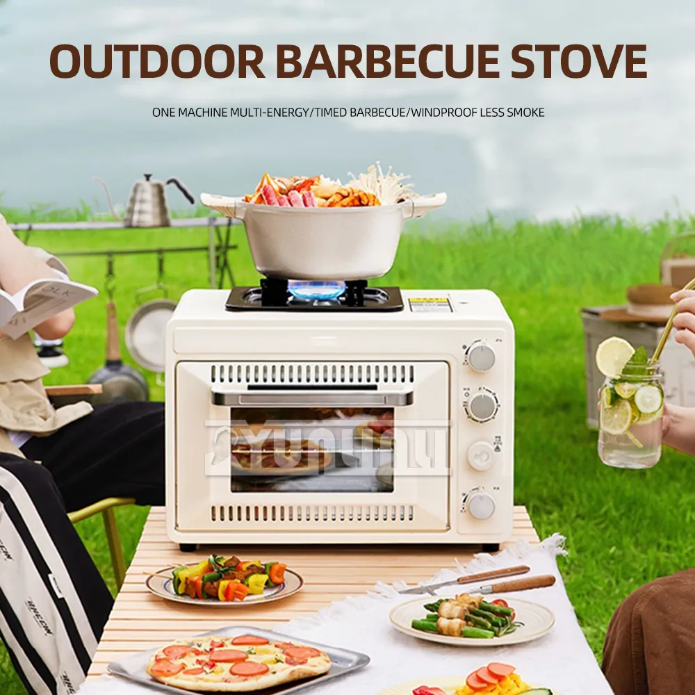 Portable Baking Oven Gas Burner Outdoor Camping Cooking Machine Grill Gas  Stove Pizza Oven Cooker Horno Pizza Electrico From Outdoormk, $1,597.62