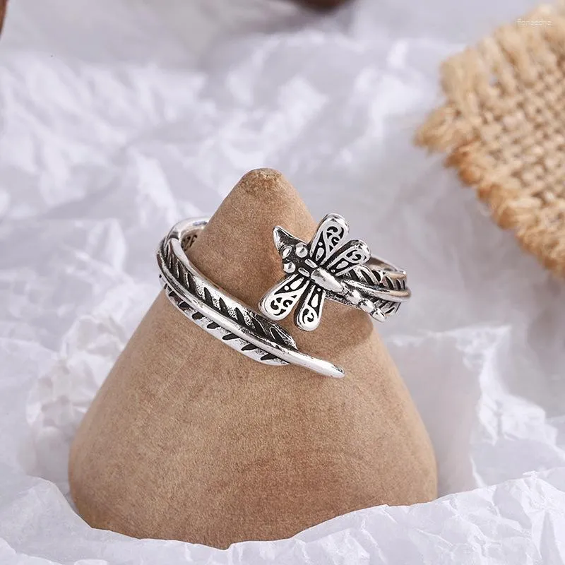 Anillos De Boda Retro Vintage Anillo De Libelula Para Mujeres Accesorios Geometricos Femeninos Personalidad Joyeria Abierta Para Ninas De 10 39 DHgate