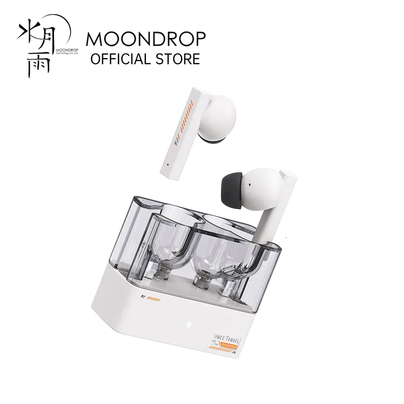 Headsets Moondrop Space Travel TWS Earphone Bluetooth 5 3 Noise Canceling True Wireless Stereo IEMs 230927