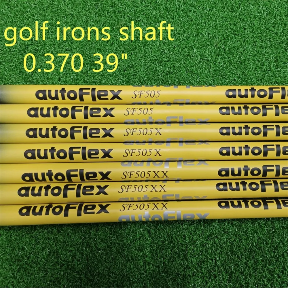 Yeni golf ütüleri sarı otoflex sf405 / sf505 / sf505x / sf505xx flex grafit ütüler şaft golf şaftı 