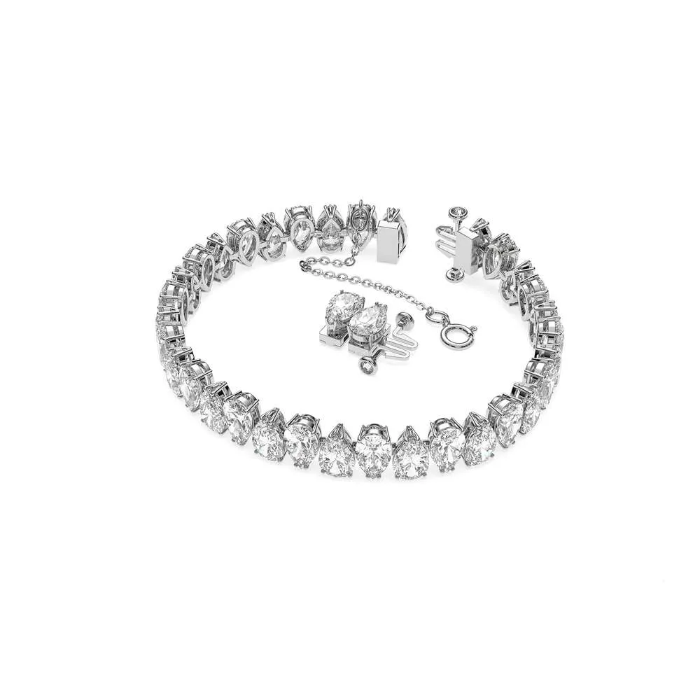 4.8-21Carats Bracelet Simulated Diamond Bracelets for Women 18K White –  PROARTS AND MORE