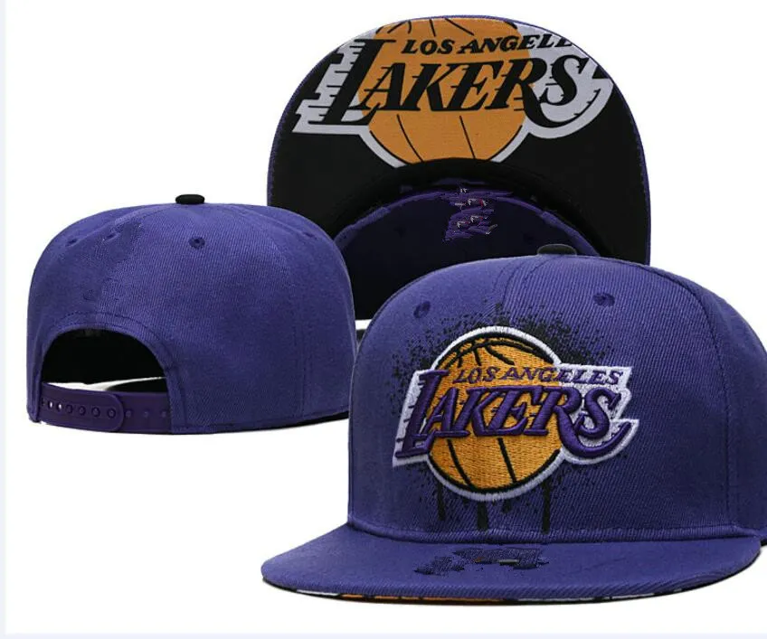 2023 Amerikaans basketbal Los Angeles LAL Snapback-hoeden 32 teams Luxe ontwerper HOU OKC PHI LAC Pet Sporthoed Strapback Snap Back verstelbare pet A1