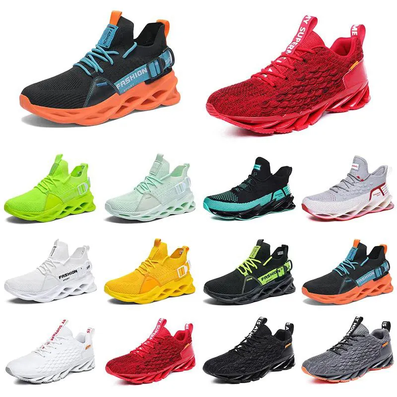 Dorośli mężczyźni i kobiety buty do biegania z różnymi kolorami Trayer Blue Sports Sneakers dziewięćnaście