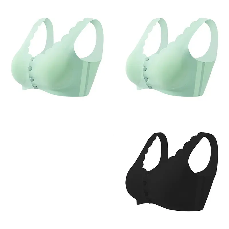 Maternity Intimates 3 Pcs Plus Size Nursing Bra Breastfeeding Bras  Maternity Feeding Nursing Underwear Clothes Pregnant Women Seamless Ice  Silk Bra