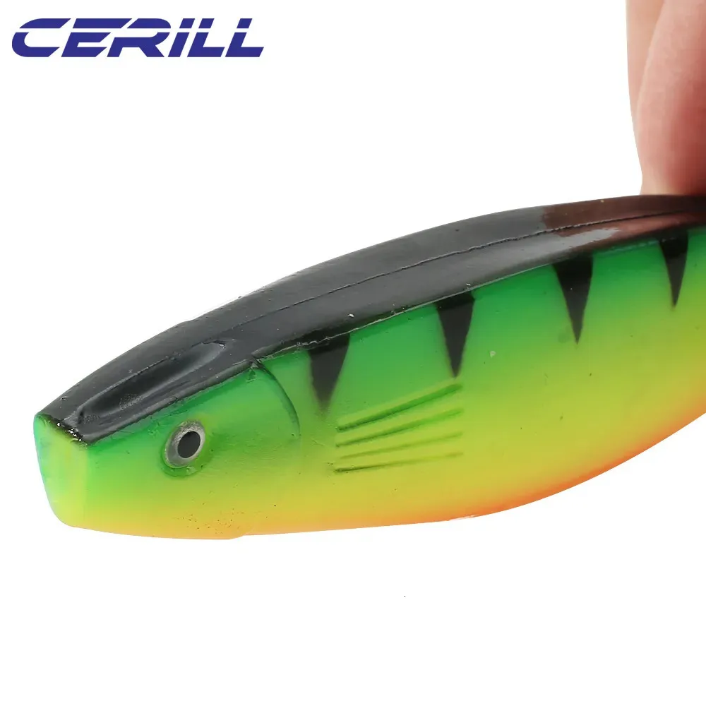 Baits Lures Cerill 70 G Paddle Tail Silicone Artificial Big Bait Soft  Fishing Lure Jigging Wobblers Pike Bass Saltwater Swimbait 23.5 Cm 230927  From 7,61 €