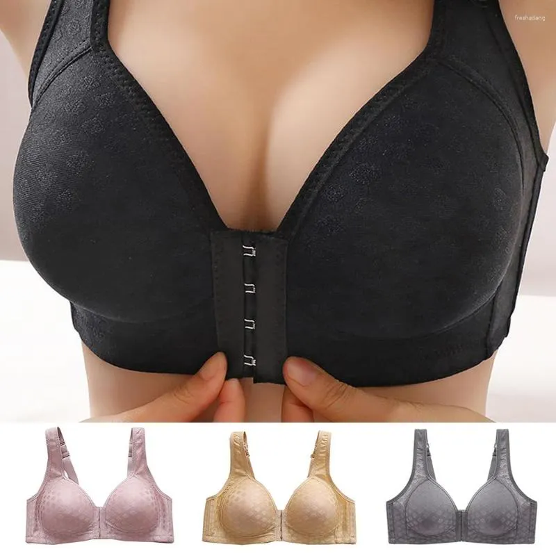 Bras Women Front Open Full Support Recovery Bra Non Padded Wire Free Post  Breast Augmentation Operative Breasts Breathable From 9,83 €