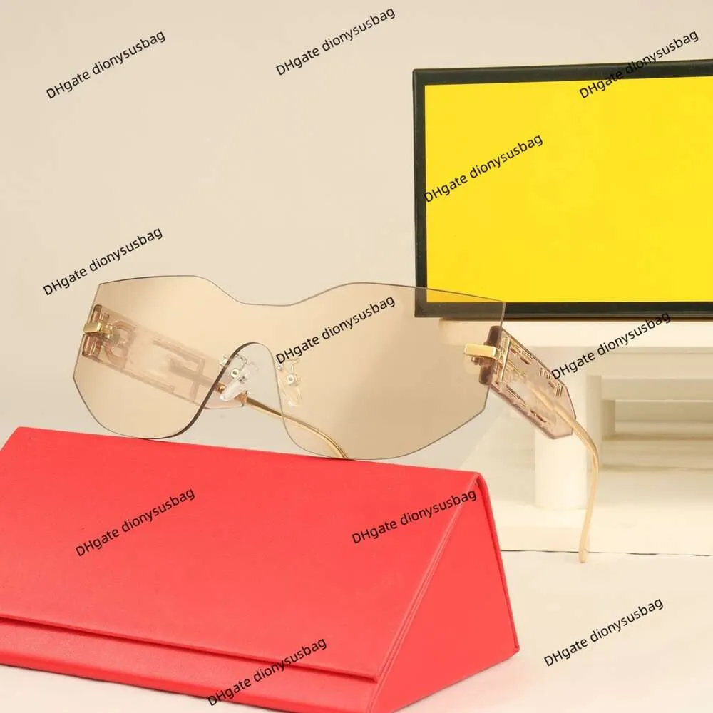 Luxus-Marken-Sonnenbrille, neue HD-Mode, rahmenloser Metallrahmen, personalisierte All-Match-Reise-Fahrbrille