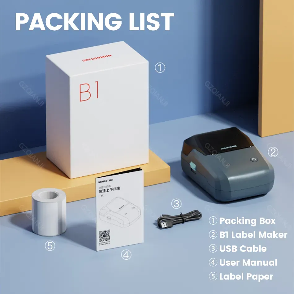 DHgate.com:Bluetooth Thermal Label Printer, Portable Pocket Label Maker ...