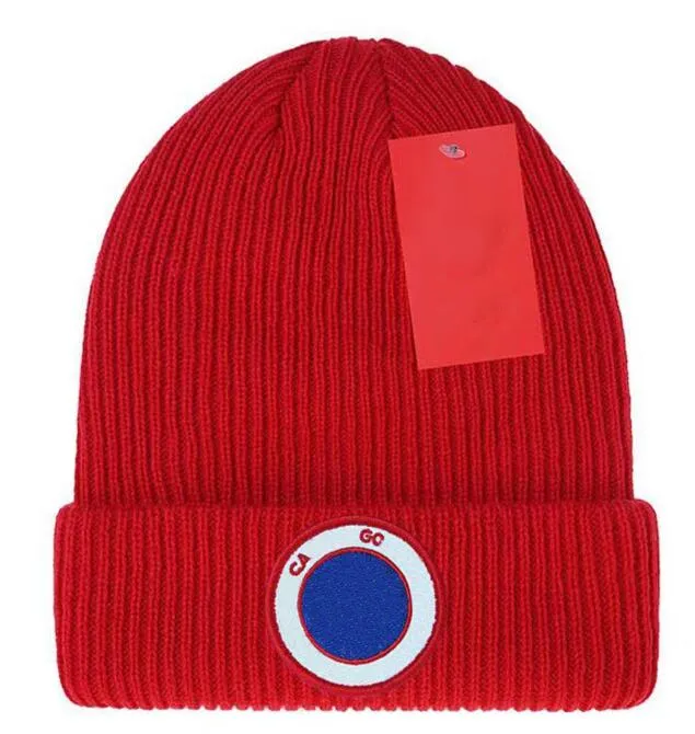 Bonnet polyvalent tricoté de marque de styliste canadien, vêtement de tempérament, Design de lettres chaudes, cadeau de noël, très joli chapeau A11