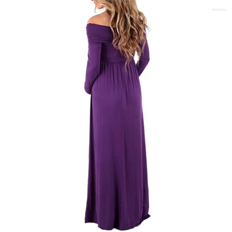 Maternity Dress Women Casual Floor-Length Empire Waist Cowl Neck Off  Shoulder Nursing from Dhgate Maternity Dresses - price 22.94
