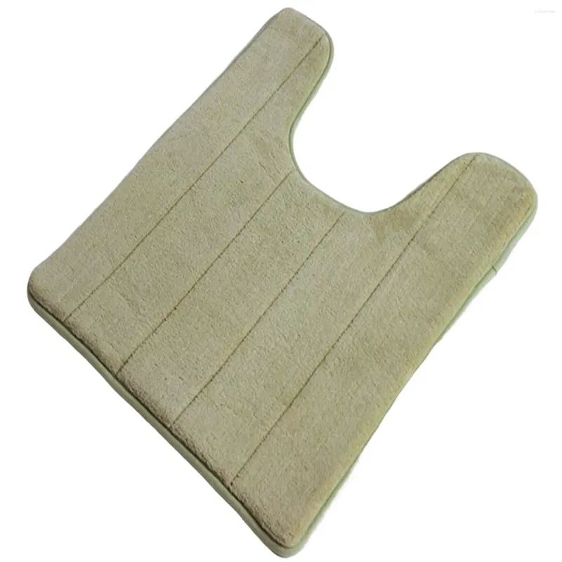 Bath Mats Non-slip Bathroom Thick Soft Toilet Rugs U-Shaped Mat For Commode Contour Carpet