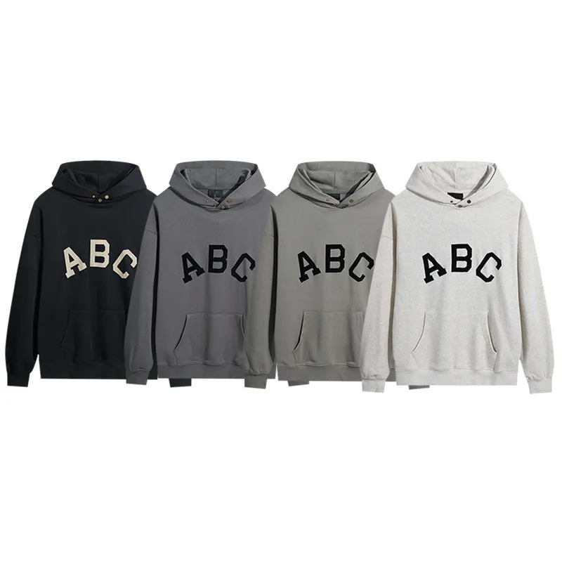 Tasarım Hoodie Hoodies Erkekler için Kadın Boy Sweatshirt Tasarım Elbise Ceket% 100 Saf Pamuklu Sıradan Pullover Sweatshirt Mektup Baskı AB Boyut