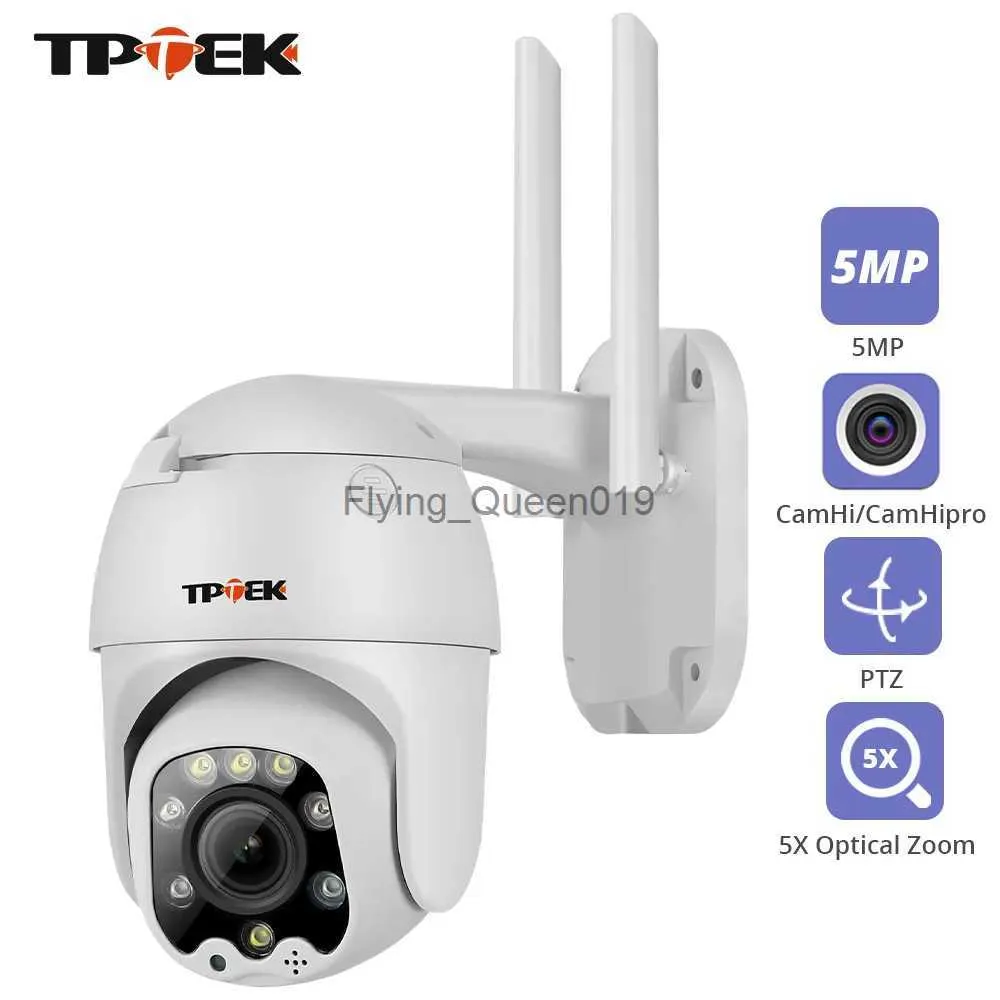 CCTV Lens Wifi PTZ IP Camera 5MP 5X Optische Zoom Wi-Fi Beveiliging Outdoor CCTV Surveillance Snelheid Dome Video Camara Kleur Nacht Camhi Cam YQ230928