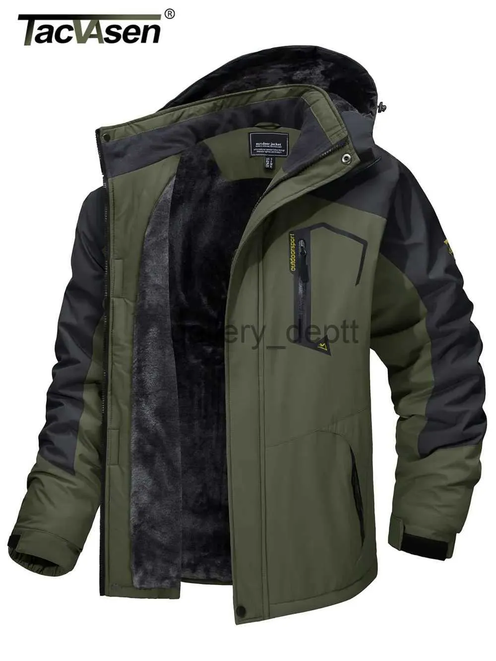 Mens winter coats clearance with removable liners