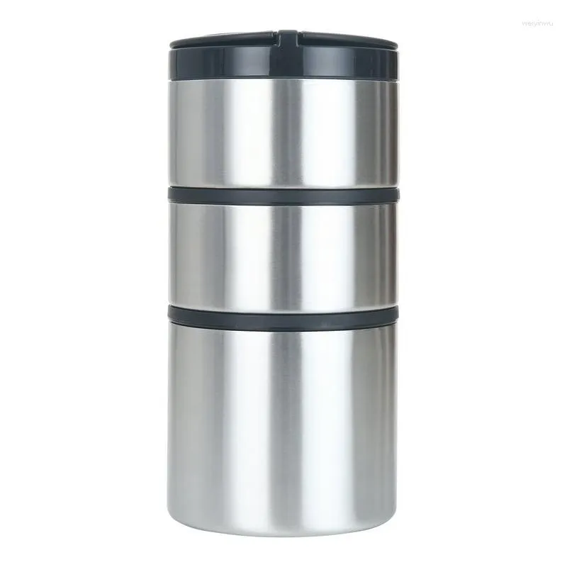 Garrafas de armazenamento frasco de alimentos de aço inoxidável 41 oz squeeze garrafa recipientes pequeno recipiente organizador de cozinha frascos de vidro com tampas c