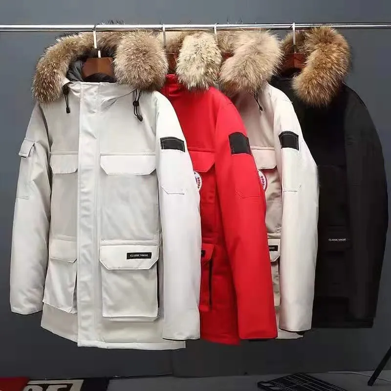 Canada Classic Down Coats Outdoor Warm Feather Winter Jacket Unisex Coat Outwear Couples Jacket Coat Letters Printed Outwears Canadian Goose Coat