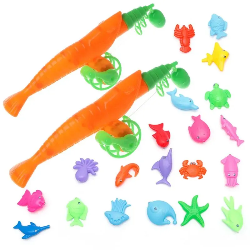 Magnetic Fish Baseing Toys Set For Kids 30/With Plastic Rods For Water  Games And Educational Play Square Fish Base Gift For Babies And Kids 230928  From Huo07, $34.97