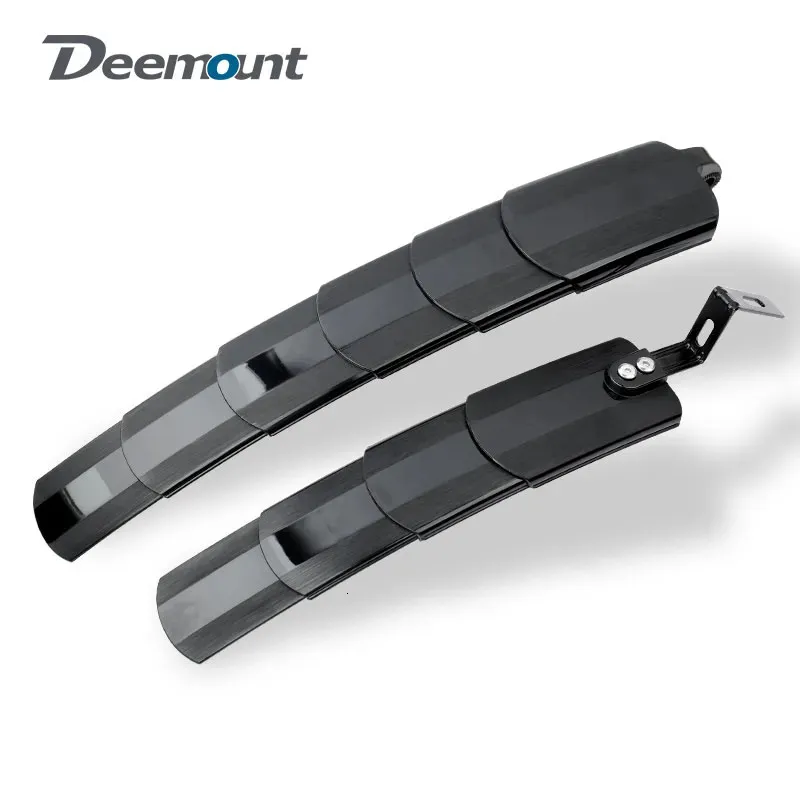 Bike Fender Bicycle Mudguard Telescopic Folding Fender 24 26 27.5 29 inch Mud Wings Front/Rear Wheel Bike Accessories 230928