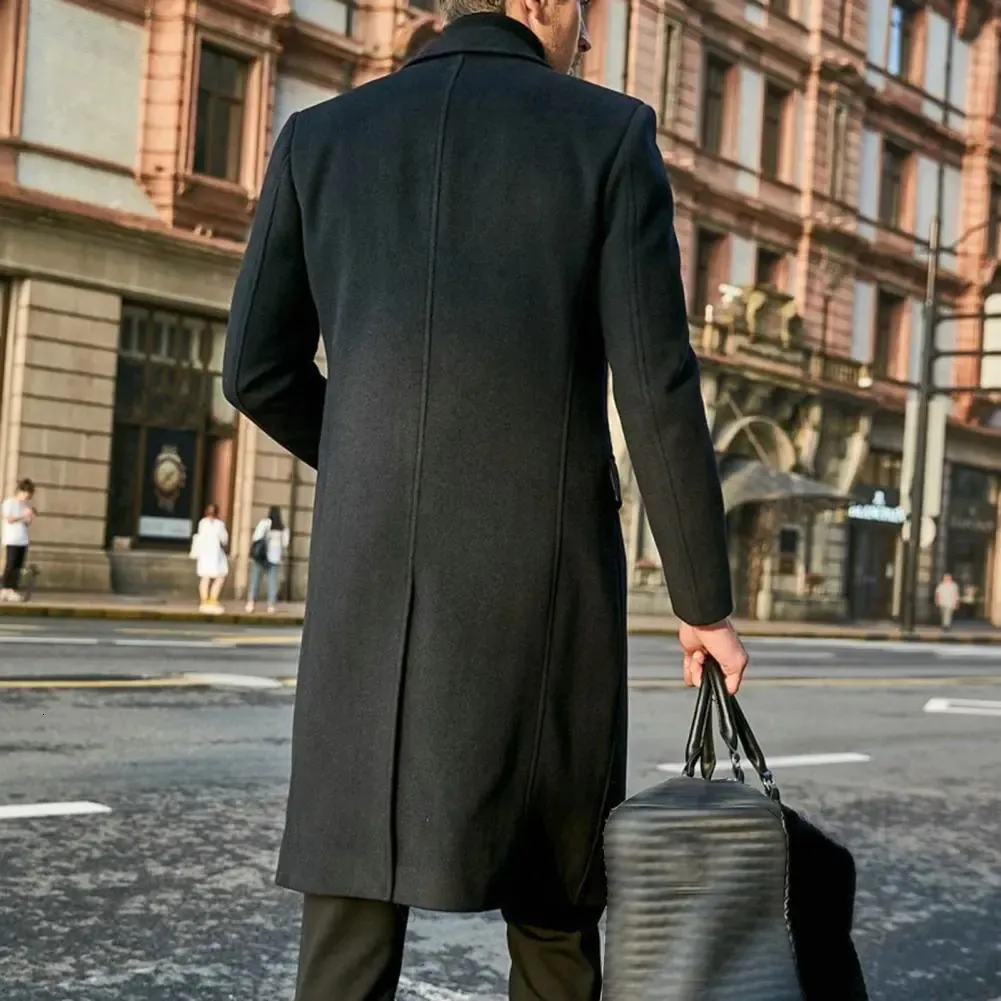 Men's coat best sale knee length