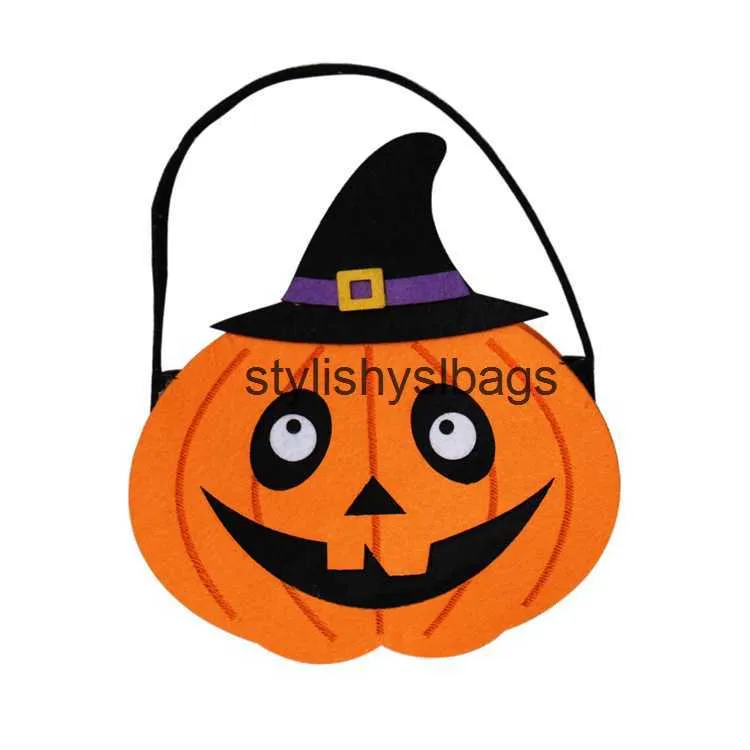 Totes Halloween draagbare pompoentas Candy Bag tas kinderen draagbare suiker bag03stylishyslbags