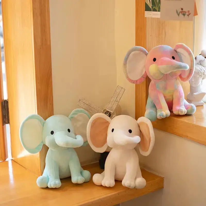 Poupées en peluche 25 cm Bedtime Originals Choo Express Twinkle Toes Éléphant Jouets en peluche Humphrey Peluche Éléphant En Peluche Animal Poupée Chambre Décor 230927