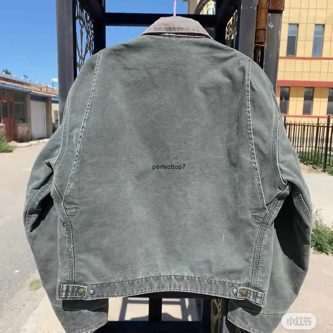 Mens 2023 Crht BMS J97 American Detroit Carhart Antique Work Mens 2023 Crht BMS J97 American Detroit Carhart Antique Work