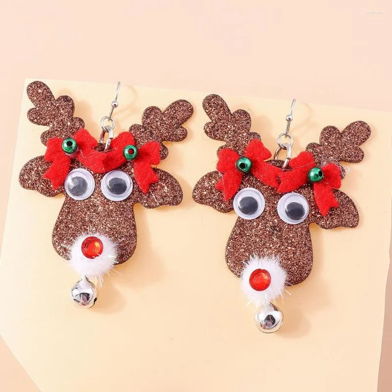 Orecchini pendenti Vacanza creativa Spirale Albero di Natale Donne semplici Per gioielli di moda femminile Anniversario