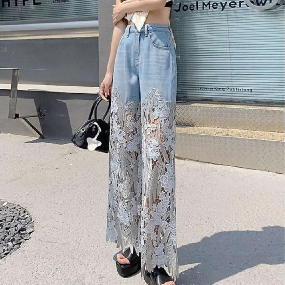 Casual Street Lace Irregular High Waist Bottoms Casual Street Lace Irregular High Waist Bottoms