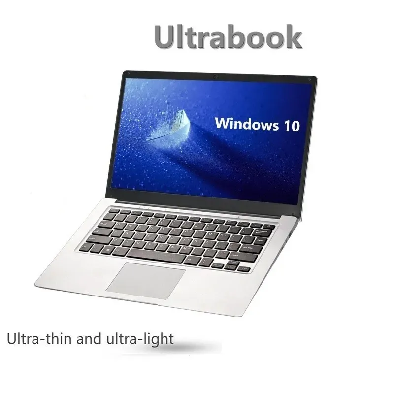 14-дюймовый ноутбук Windows 10pro Office Нетбук 6 ГБ ОЗУ 500 ГБ ПЗУ Клавиатура Ультрабук