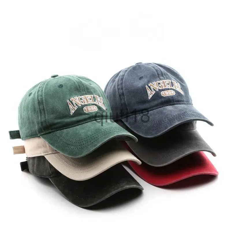 Casquettes de balle Baseball Papa Chapeau Femmes Hommes Lavé Profil Bas Coton et Denim Courir Casquette De Golf Chapeau De Sport En Plein Air Voyage Pare-Soleil Casquette De Baseball x0928