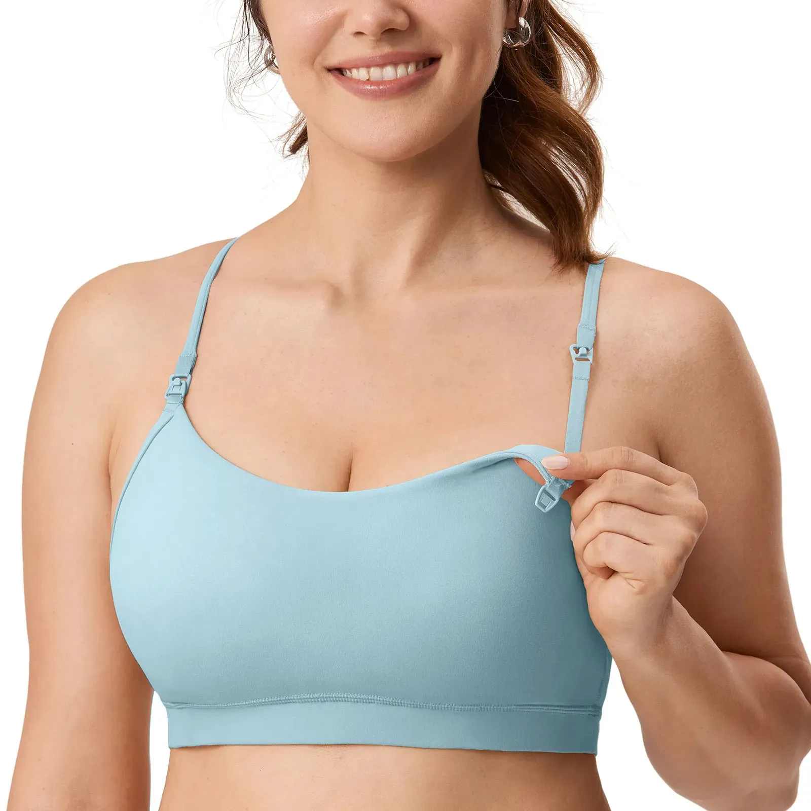 Gratlin Femme Soutien-Gorge d'allaitement en Coton Grande Taille