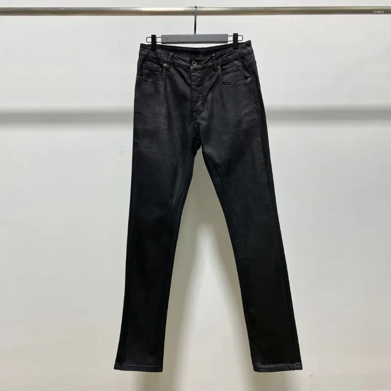 Hi Street Wax Coating Slim Fit Black New Jeans Pant From Hi Street Wax Coating Slim Fit Black New Jeans Pant From
