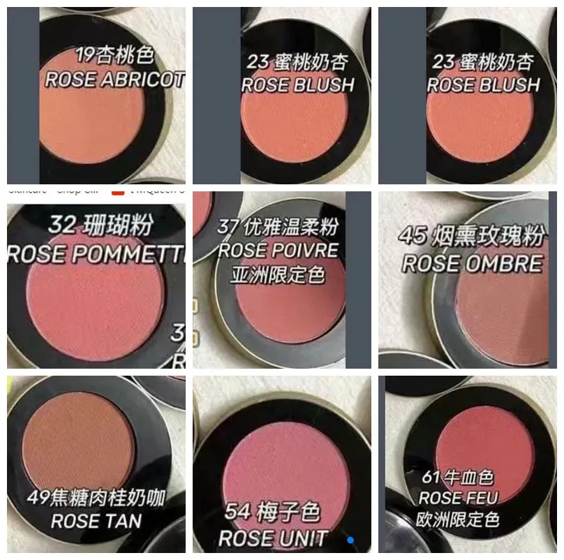 Fragrance Wholesale High Quality Makeup Blush Powder Highlight Palette Faced Contouring Brighten CosmeticsGift 230927