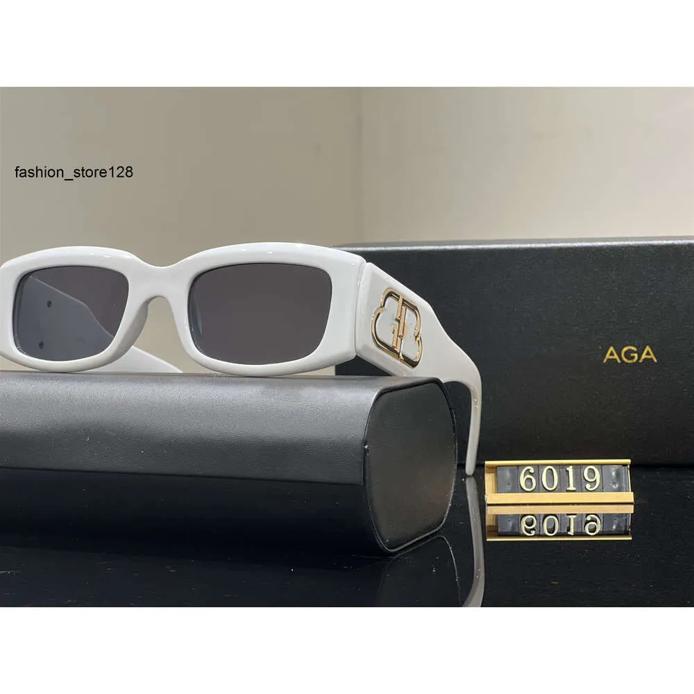 Designer solglasögon för kvinnor och män modemodell special UV 400 skyddsbokstäver ben dubbel balk stor ram utomhus varumärken design diamant solglasögon 6019 nw7h