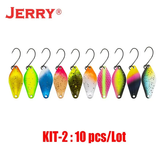 Baits Lures Jerry Cepheus 2.5g Trout Micro Fishing Lures Freshwater Spinner  Baubles Single Hook Baits Perch Bass Fishing Tackle 230927 From Wai06,  $27.83