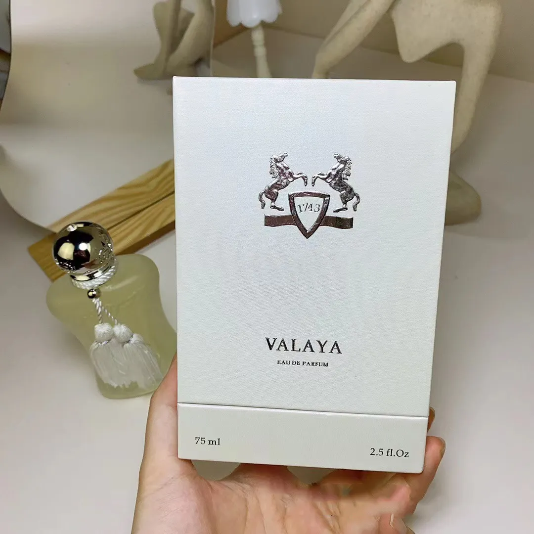 Marca de diseñador Clon Perfume Valaya Paris Mujer Fragancia 75 ml 2.5 FL.OZ EAU De Parfum Spray Aromas de larga duración Olor EDP Perfumes de primeras marcas Mujer Colonia Regalos
