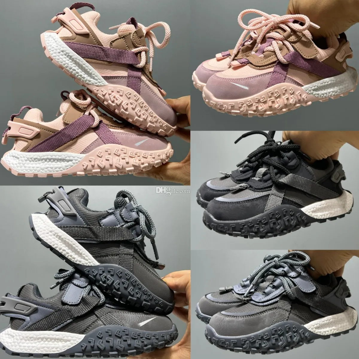 Barn som löpar skor designer småbarn klättring sneakers vandring sko pojkar flickor ungdom rosa svart baby sko sporttränare