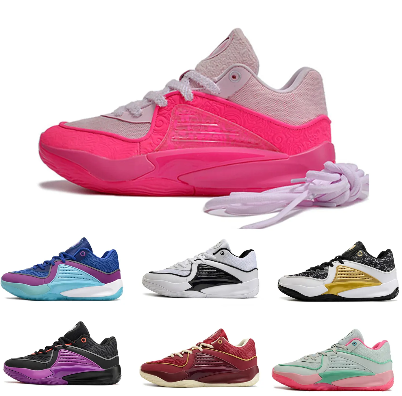 2023 KD 16 16S Kevin Durant Basketbalschoenen Signature Schoen Heren Training Sneakers Kingcaps Laarzen Voor Gym Licht Citroen Twist Begin Trainers Wandelaar Schoenen Wandelen