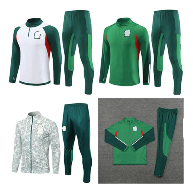 2023 Mexico National Football Team Tracksuit Set Half Zipper Sportswear