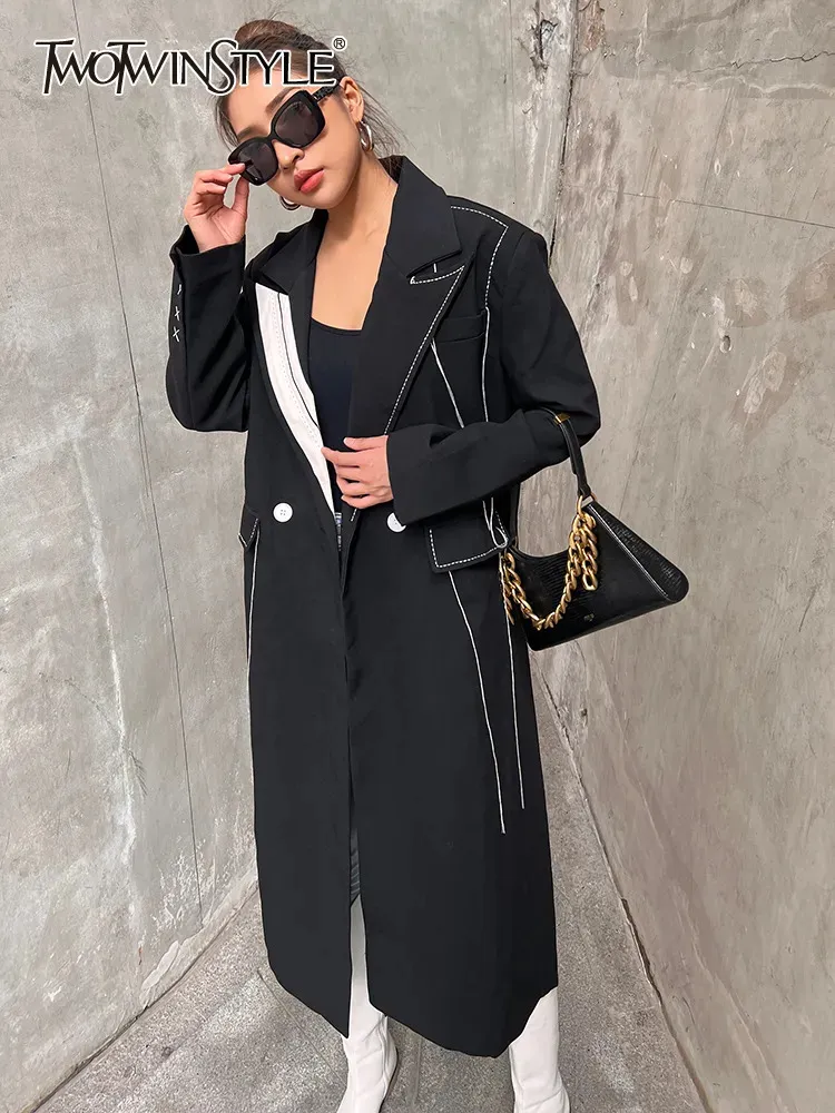 Coat store straight style