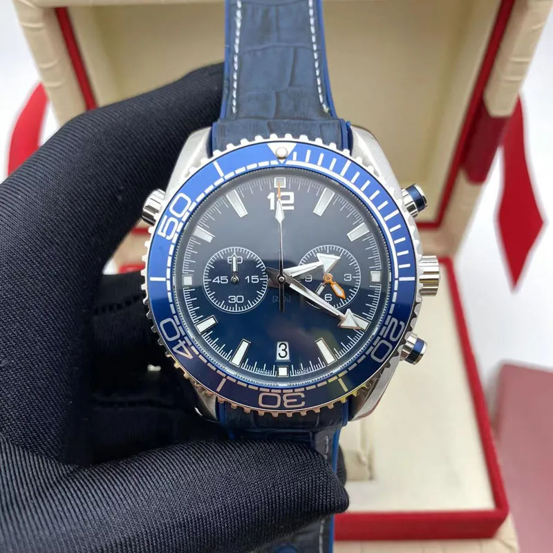 Luxury Mens Chronograph Dive Watch Sports Watch With Japan Luxury Mens Chronograph Dive Watch Sports Watch With Japan
