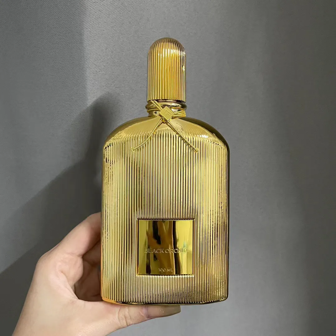 Satış Parfüm Kokuları Siyah Orkide 100ml EAU DE Parfum EDP Sprey Tasarımcı Marka Kuzunları Güçlü Köln Toptan Uzun Süreli Sevgili Hediye Parfümleri Stok