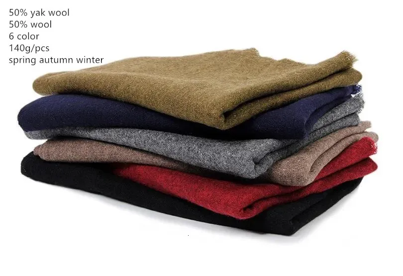Шарфы Naizaiga 50, шерсть яка, шерсть фабричного производства, осень-зима, женский клетчатый платок, теплый шарф SN2 230927